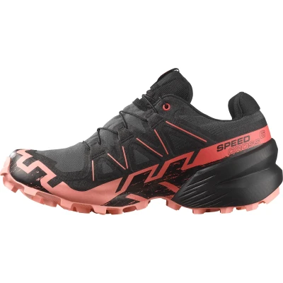 Salomon Speedcross 6 GTX W nine iron/black/flamingo pink dámské trailové boty