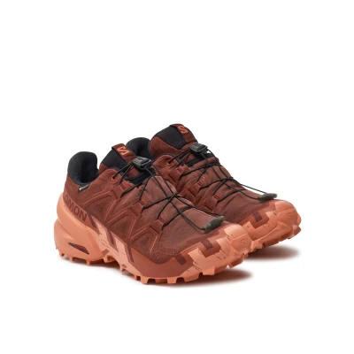 Salomon Speedcross 6 GTX W rum raisin/barn red/canyon clay dámské trailové boty