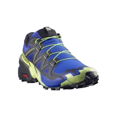 Salomon Speedcross 6 M bluing/black/acid lime pánské trailové boty