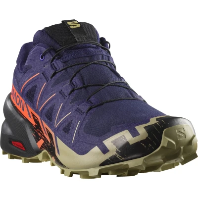 Salomon Speedcross 6 M maritime blue/black/cherry pánské trailové boty