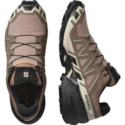 Salomon Speedcross 6 M natural/black/almond milk pánské trailové boty