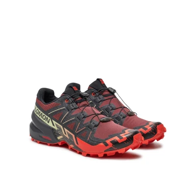Salomon Speedcross 6 M rum raisin/cherry tomato/cognac pánské trailové boty