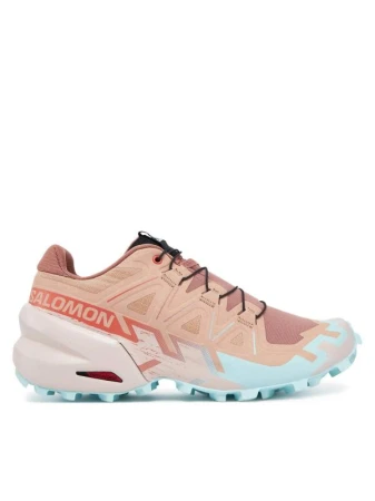 Salomon Speedcross 6 W mahogany rose/hushed violet/iced aqua dámské trailové boty