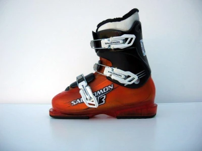 Salomon T3 235 mm detské použité lyžiarky (VÝPREDAJ)