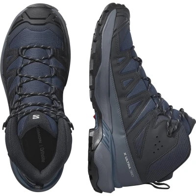 Salomon X Ultra 360 Mid GTX M blue nights/dark navy/dark blue pánské turistické boty