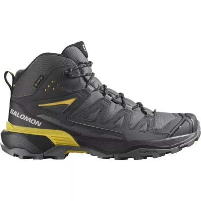 Salomon X Ultra 360 Mid GTX M castlerock/black/spicy mustard pánské turistické boty