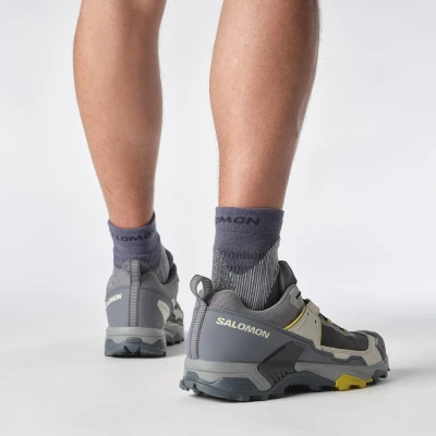 Salomon X Ultra 5 M monument/turbulence/spicy mustard pánské turistické boty