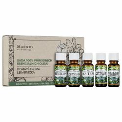 SALOOS Esenciální oleje - Domácí aroma lékárnička SALOOS SALOOS Esenciální oleje - Domácí aroma lékárnička SALOOS