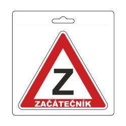 Samolepka ZAČÁTEČNÍK (105 x 120 mm) Samolepka ZAČÁTEČNÍK (105 x 120 mm)