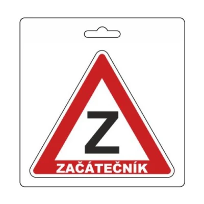 Samolepka ZAČÁTEČNÍK (105 x 120 mm) Samolepka ZAČÁTEČNÍK (105 x 120 mm)
