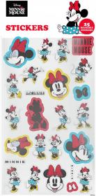 Samolepky Minnie Mouse 25ks opakovaně použitelné 1 arch Samolepky Minnie Mouse 25ks opakovaně použitelné 1 arch