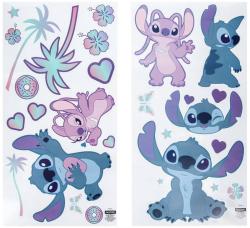 Samolepky na stěnu Disney Stitch Angel nástěnná dekorace 58ks