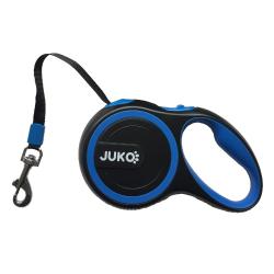 Samonavíjecí vodítko tape modrá L 50 kg 5 m Samonavíjecí vodítko tape modrá L 50 kg 5 m