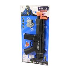 Samopal se zvukem černá plastový