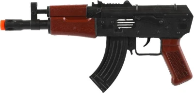 Samopal vojenský dětská army zbraň jiskřící na setrvačník plast