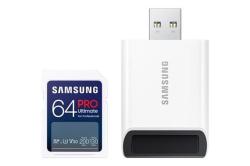 Samsung SDXC PRO ULTIMATE/SDXC/64GB/200MBps/UHS-I U3,V30+Adaptér Samsung SDXC PRO ULTIMATE/SDXC/64GB/200MBps/UHS-I U3,V30+Adaptér