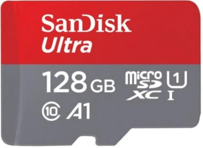 Sandisk Ultra/micro SDHC/128GB/140MBps/UHS-I U1 / Class 10/+ Adaptér