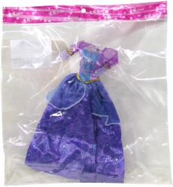 Šatičky plesové pro panenku na ramínku různé druhy v sáčku