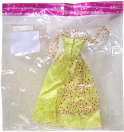 Šatičky plesové pro panenku na ramínku různé druhy v sáčku