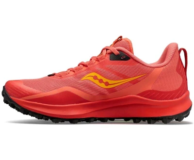 Saucony S10737-32 Peregrine 12 Coral/redrock dámska trailová obuv