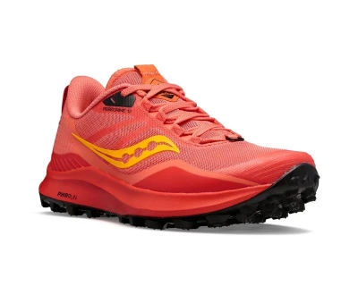 Saucony S10737-32 Peregrine 12 Coral/redrock dámska trailová obuv