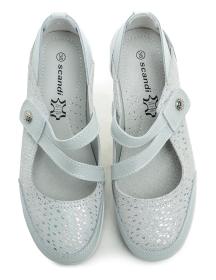 Scandi 220-0236-X1 bílá dámská letní obuv