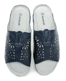 Scandi 241-2050-D1 navy dámske nazúvaky
