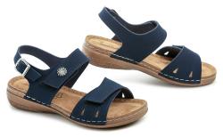 Scandi 250-2024-D1 navy dámske sandále