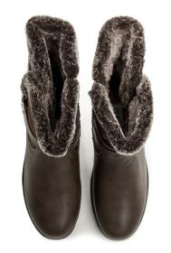 Scandi 262-0166-B1 hnědé dámské zimní boty