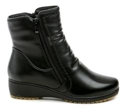 Scandi 262-0227-A1A černé dámské zimní boty