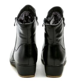 Scandi 262-0227-A1A černé dámské zimní boty