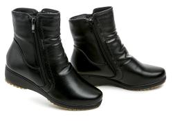 Scandi 262-0227-A1A černé dámské zimní boty