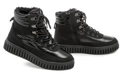 Scandi 263-0079-A1 černé dámské zimní boty