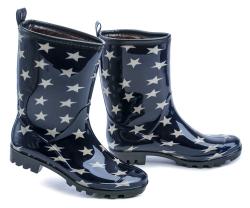 Scandi 266-1063-D1 navy dámské zimní holínky