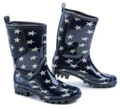 Scandi 266-1063-D1 navy dámské zimní holínky