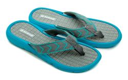 Scandi 282-0015-S1 tyrkysové dámské žabky