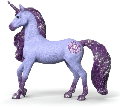 Schleich Bayala kůň hřebec Orchid jednorožec figurka ručně malovaná