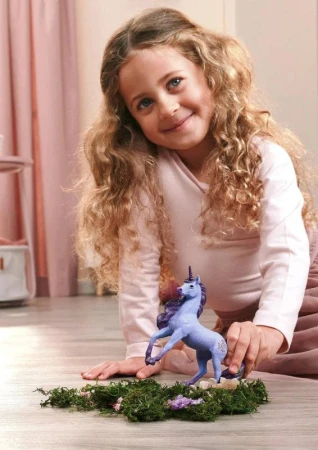 Schleich Bayala kůň hřebec Orchid jednorožec figurka ručně malovaná