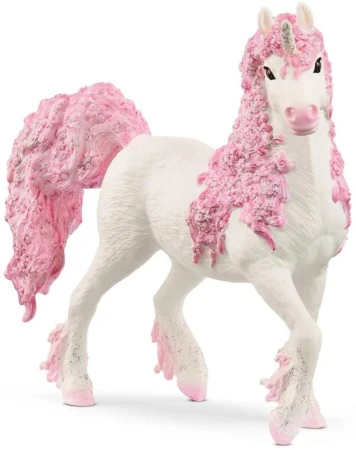 Schleich Bayala kůň klisna květinová jednorožec figurka ručně malovaná