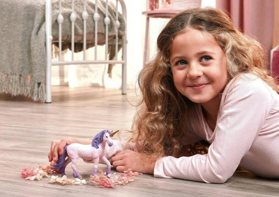 Schleich Bayala kůň klisna Seraphina jednorožec figurka ručně malovaná