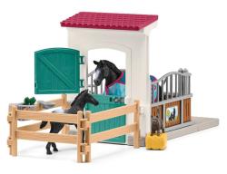 Schleich Box pro koně s klisnou a hříbětem 42611