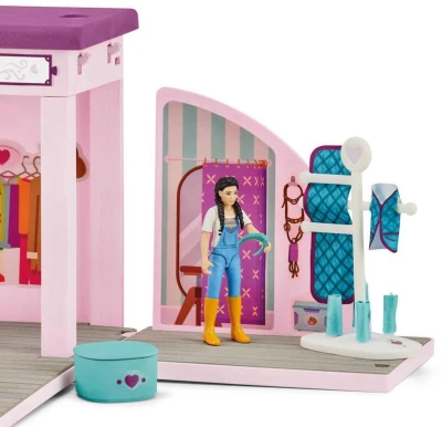 Schleich Butik pro koně herní set koník se 2 figurkami s doplňky plast
