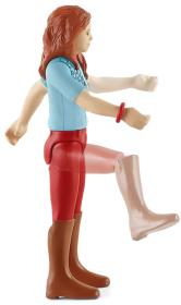Schleich Hannah na koni figurka ručně malovaná herní set s doplňky plast