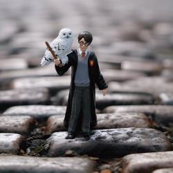 Schleich Harry Potter set figurka Harry Potter + sova Hedvika plast