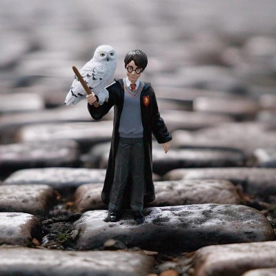 Schleich Harry Potter set figurka Harry Potter + sova Hedvika plast