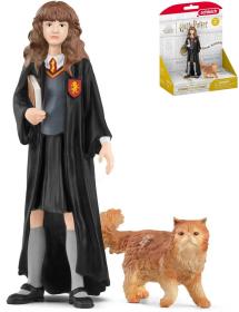 Schleich Harry Potter set figurka Hermiona Grangerová + kocour Křivonožka Schleich Harry Potter set figurka Hermiona Grangerová + kocour Křivonožka