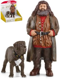 Schleich Harry Potter set figurka poloobr Rubeus Hagrid + pes Tesák plast Schleich Harry Potter set figurka poloobr Rubeus Hagrid + pes Tesák plast