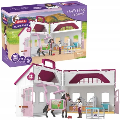Schleich Horse Club Klinika pro koně herní set Zdravá kopyta