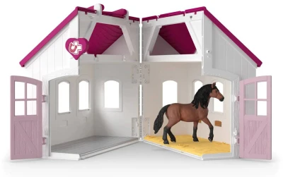 Schleich Horse Club Klinika pro koně herní set Zdravá kopyta