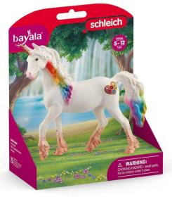 Schleich Koník Bayala jednorožec kobyla srdíčková duhová figurka ručně malovaná